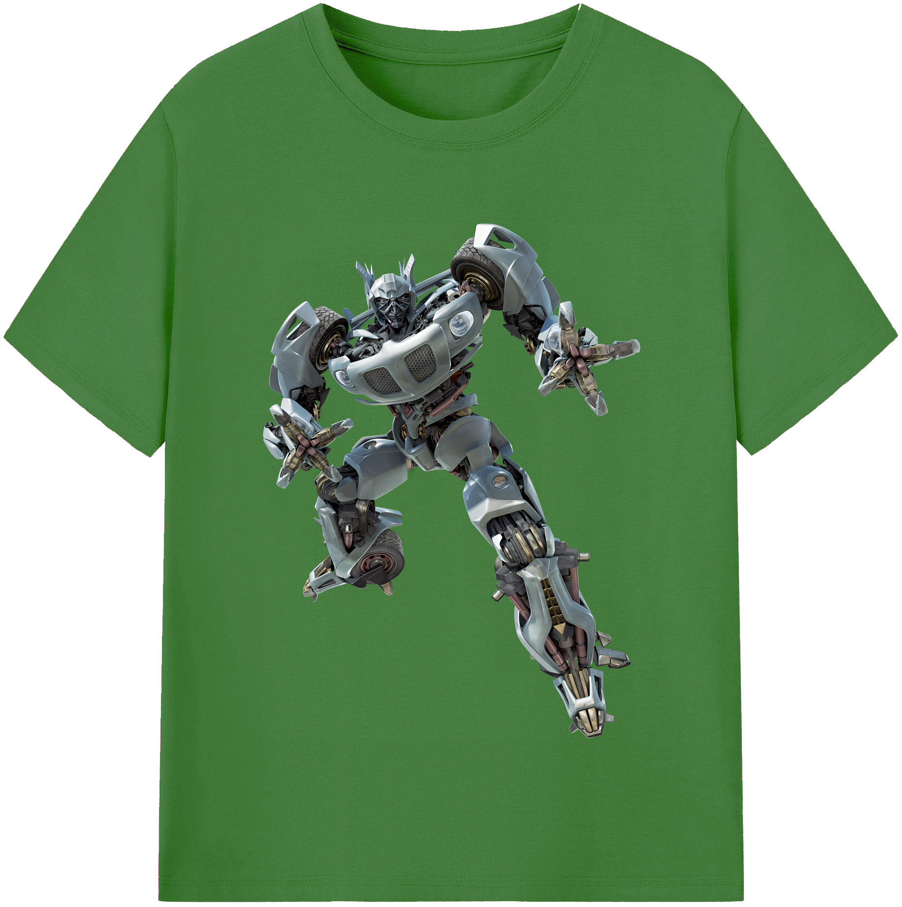 （画像用） Transformers トランスフォーマー レディースカジュアルプリントTシャツ（綿100％）